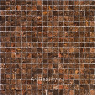 Premium Marble Чистые цвета мозаика Sable Brown 29.7*29.7