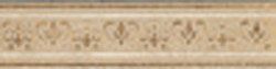Gardenia Orchidea Leather бордюр Listello Giglio beige 33.3*8