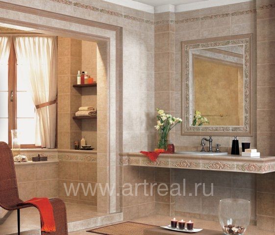 Керамическая плитка Gardenia Orchidea Esedra в интерьере