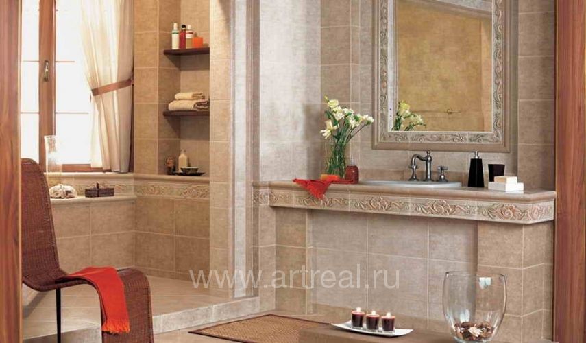 Керамическая плитка Gardenia Orchidea Esedra в интерьере