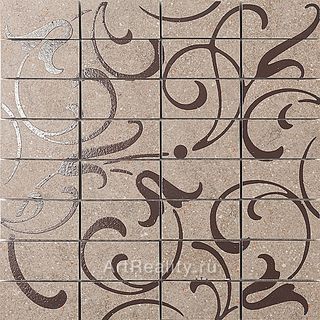 Kerama Marazzi Фьорд декор Декор Фьорд Табачный Светлый  30*30