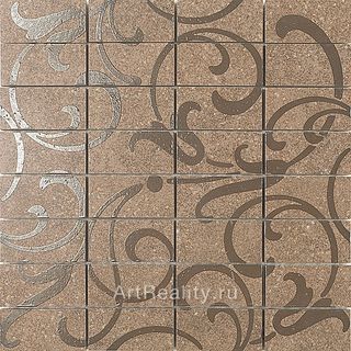 Kerama Marazzi Фьорд декор Декор Фьорд Табачный  30*30