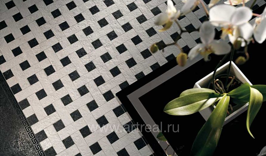 Керамогранит Gardenia (Versace) Palace Stone в интерьере