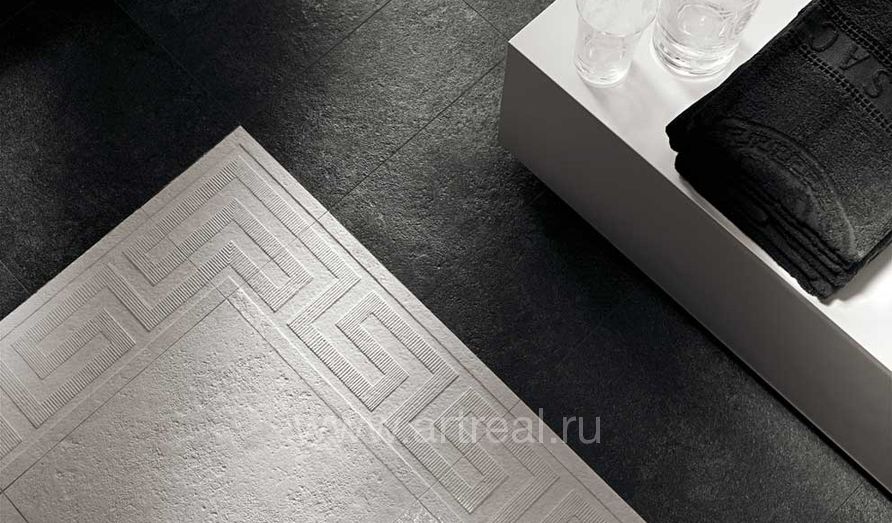 Керамогранит Gardenia (Versace) Palace Stone в интерьере
