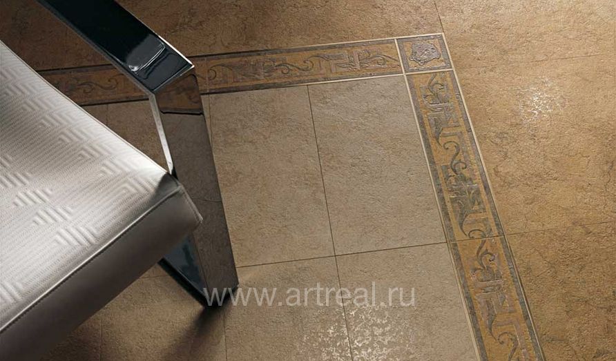 Керамогранит Gardenia (Versace) Palace Stone в интерьере