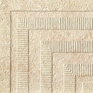 Gardenia (Versace) Palace Stone декор Almond Nat Angoli Greca 19.7*19.7