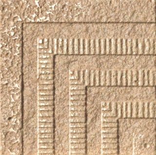 Gardenia (Versace) Palace Stone декор Greca Rosa Angoli Lap/Nat 9.8*9.8