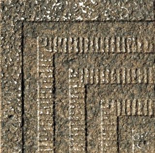 Gardenia (Versace) Palace Stone декор Greca Nero Angoli Lap/Nat 9.8*9.8