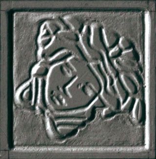 Gardenia (Versace) Palace Stone декор Black Tozzetti Medusa Levigati 3.2*3.2