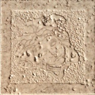 Gardenia (Versace) Palace Stone вставка Rosa Tozzetti Medusa Levigati 9.8*9.8