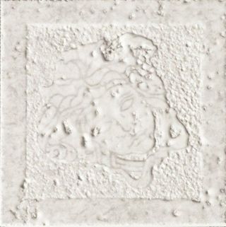 Gardenia (Versace) Palace Stone вставка White/Black Tozzetti Medusa Levigati 9.8*9.8