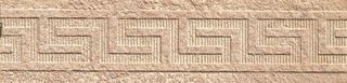 Gardenia (Versace) Palace Stone бордюр Rosa Lap/Nat Fasce Greca 39.4*9.8