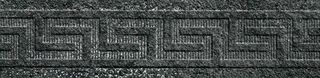 Gardenia (Versace) Palace Stone бордюр Black Lap/Nat Fasce Greca 39.4*9.8