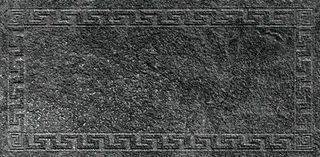 Gardenia (Versace) Palace Stone бордюр Black Fasce Cornice Lap/Nat 39.4*19.7