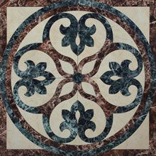 TAU Ceramica  Alebemasa панно Ros. Beires Marron 88*88