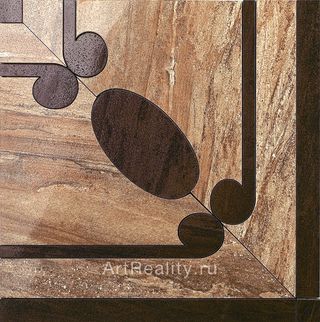Kerama Marazzi Авентин декор Угол Авентин 40*40