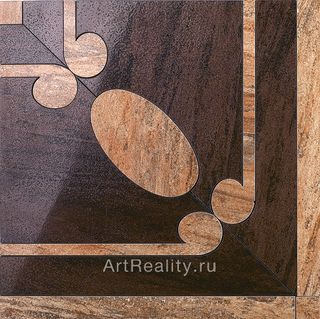 Kerama Marazzi Авентин декор Угол Авентин  40*40