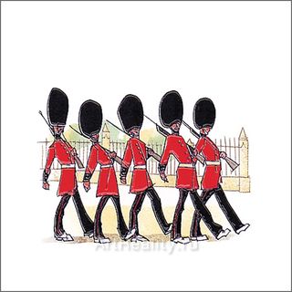 Kerama Marazzi Бейкер-Стрит декор Декор Гвардия  20*20