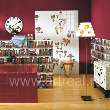 Керамическая плитка Bardelli Liberia в интерьере 