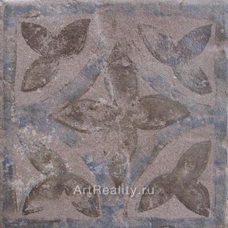 Eco Ceramica I Mecenati напольная плитка  Composizione Fiori Blu 20*20