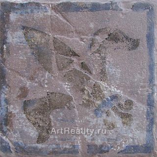 Eco Ceramica I Mecenati напольная плитка  Giglio Blu 20*20