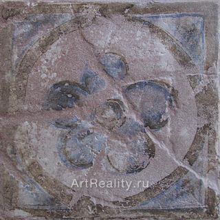 Eco Ceramica I Mecenati напольная плитка  Fiore Blu 20*20