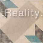 Arkadia Cementi Novecento декор Grandecoro Azzurro 20*20