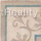 Arkadia Cementi Novecento декор Angolo Azzurro 20*20