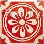 Arkadia Cementi Novecento декор Versailles Rosso 20*20