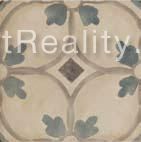 Arkadia Cementi Novecento декор Fiore Blu  20*20