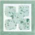Arkadia Cementi Novecento бордюр Graniglia Verde Angolo 6.5*6.5