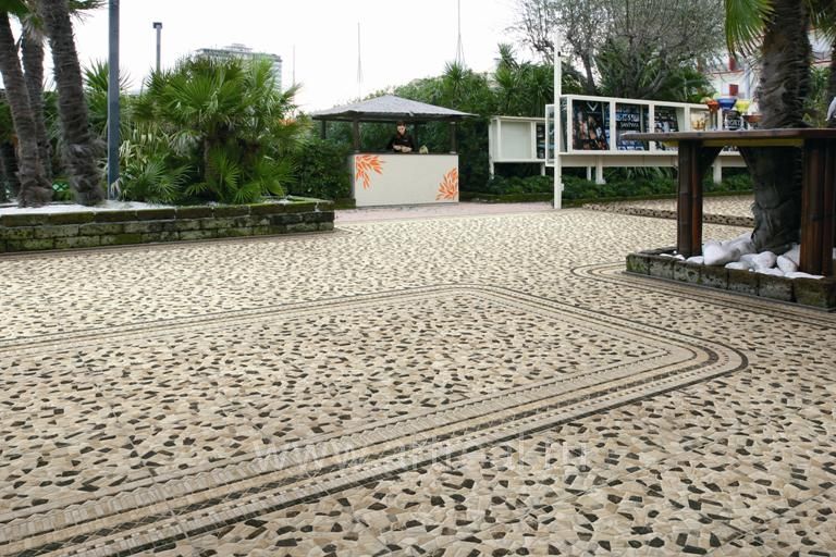 Керамогранит RHS Veneziano в интерьере