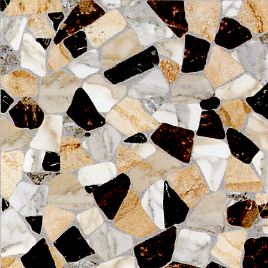 RHS Veneziano напольная плитка Moro Tondo 34*34