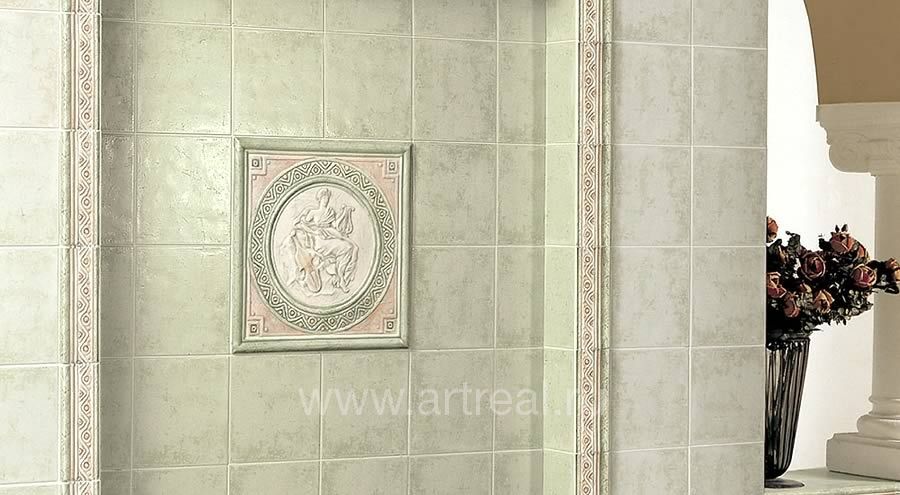Интерьер керамической плитки завода ABK коллекции Romanica