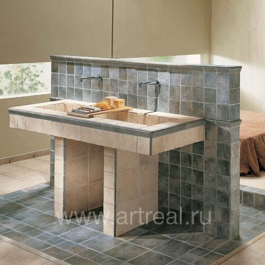 Керамическая плитка ABK Petraia в интерьере