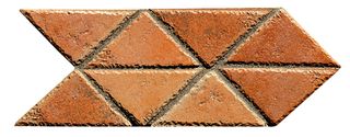 ABK Petraia декор Freccia Triangoli Cotto 25*12.5