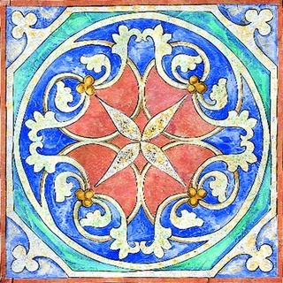 ABK Petraia декор Inserto Chianti 25*25