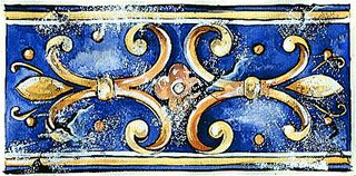 ABK Petraia бордюр Listello Decorato Q 25*12.5