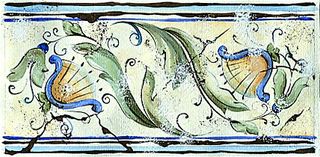 ABK Petraia бордюр Listello Decorato S 25*12.5