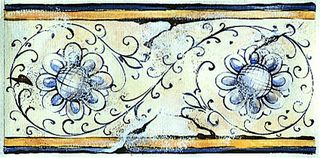 ABK Petraia бордюр Listello Decorato V 25*12.5