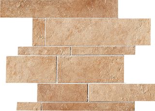 ABK Petraia мозаика Mosaico Brick Mix Beige 2 33.3*33.3