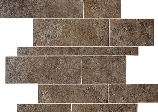 ABK Petraia мозаика Mosaico Brick Mix Nero 3 33.3*33.3