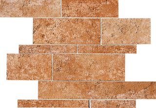 ABK Petraia мозаика Mosaico Brick Mix Ocra 1 33.3*33.3