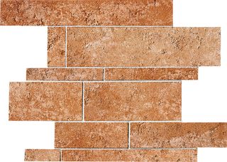 ABK Petraia мозаика Mosaico Brick Mix Ocra 2 33.3*33.3