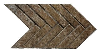 ABK Petraia декор Parquet Nero 35*25