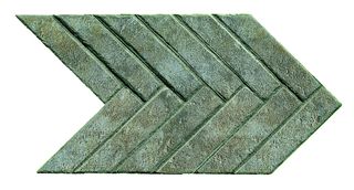 ABK Petraia декор Parquet Verde 35*25