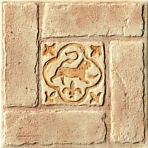 ABK Petraia вставка Tozzetto Araldico Beige 1 12.5*12.5