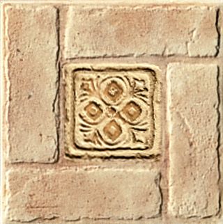 ABK Petraia вставка Tozzetto Araldico Beige 2 12.5*12.5