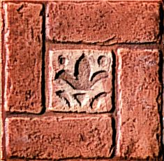 ABK Petraia вставка Tozzetto Araldico Cotto 2 12.5*12.5