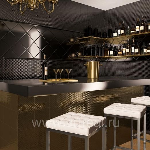 Интерьер керамической плитки завода ABK коллекции Etoile Интерьер керамической плитки завода ABK коллекции Etoile